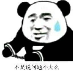 不是说问题不大么？