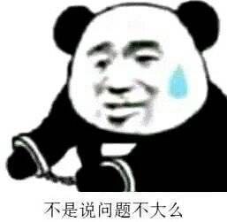 不是说问题不大么？