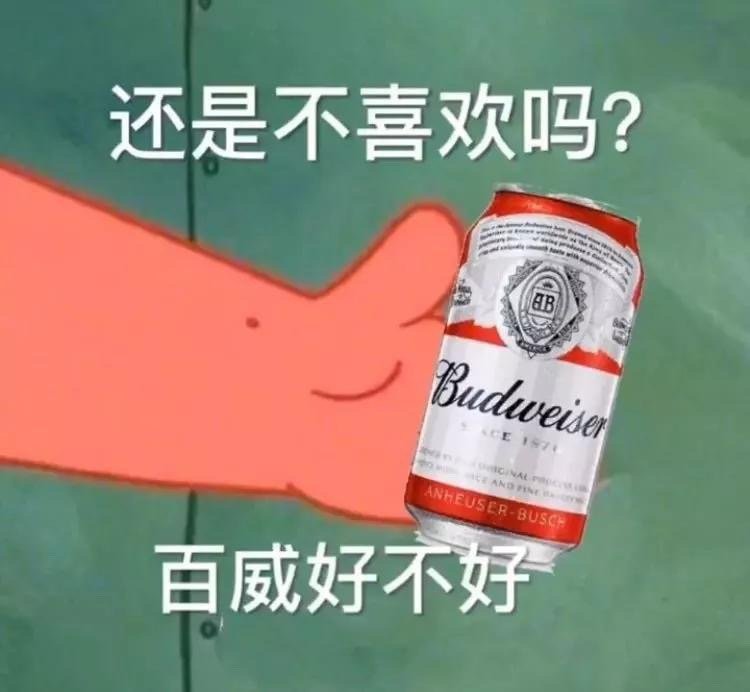 还是不喜欢吗？百威好不好